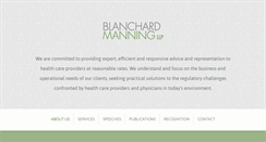 Desktop Screenshot of blanchardmanning.com